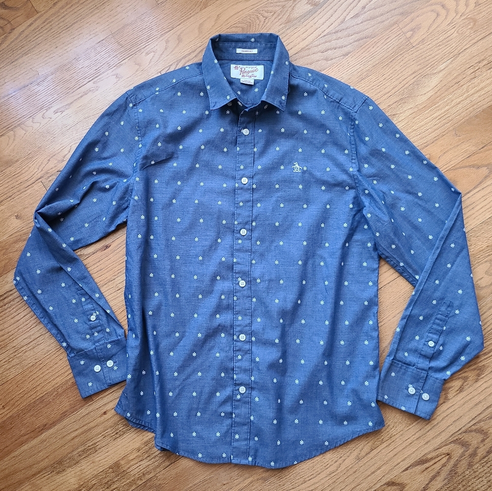 Penguin Classic Fit Button Down Collared Shirt